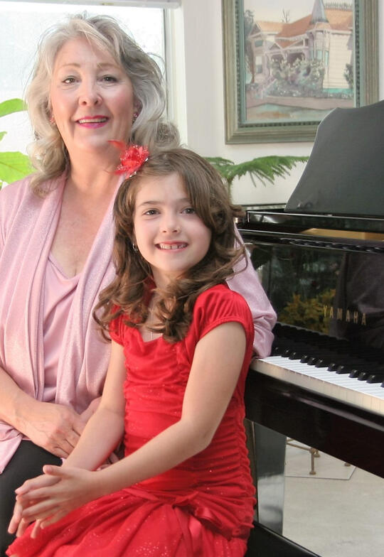 Valerie Thomas & Student